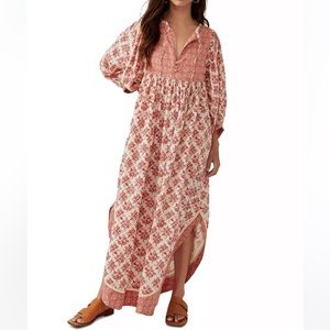 Free people Hazy Maisy Slouchy Maxi Dress